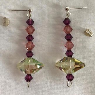 Swarovski crystal earrings