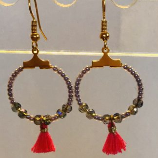 Hoop earrings