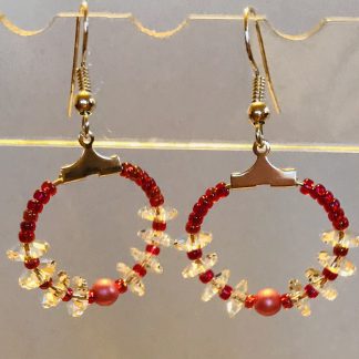 Hoop earrings