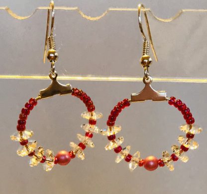 Hoop earrings