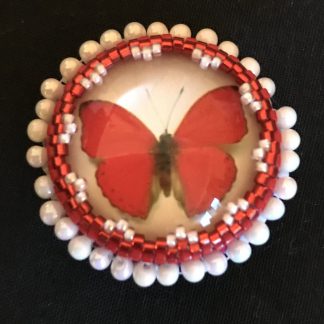 Butterfly brooch