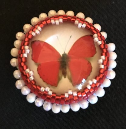 Butterfly brooch