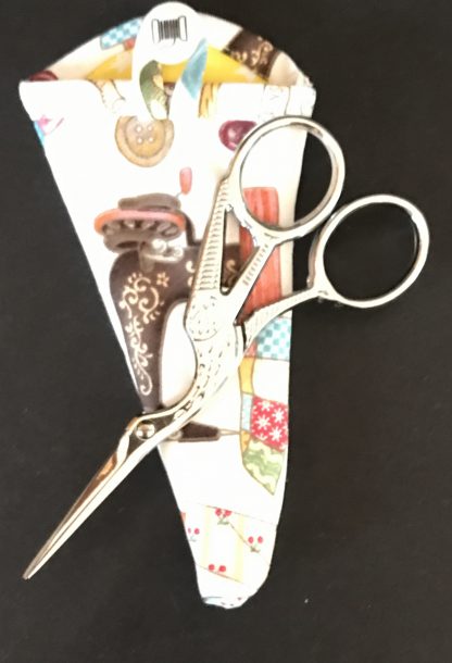 Stork Neck Scissors and Wallet