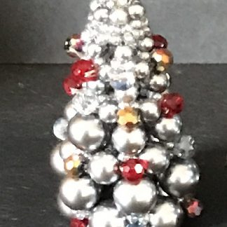 Beaded Christmas Tree 6cm