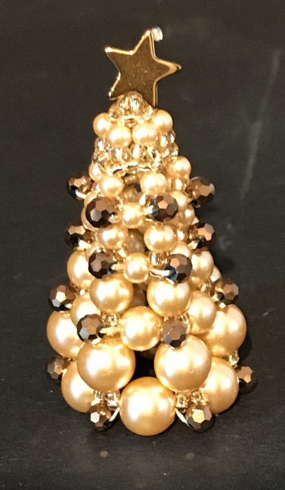 Beaded Christmas Tree 6cm