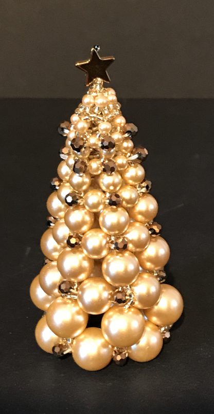 Beaded Christmas Tree 8cm