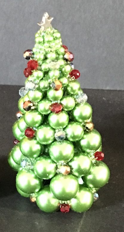 2 Beaded Christmas Trees - Image 3