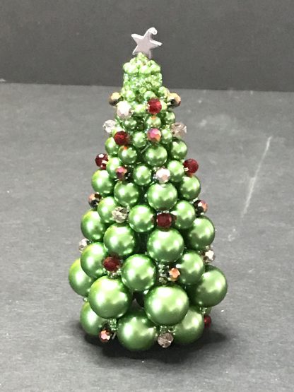 Beaded Christmas Tree 8cm